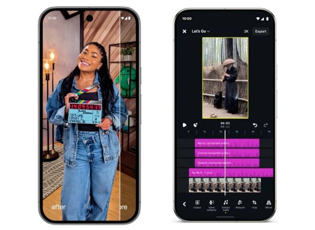 Fitur Smart Enhance yang mampu meningkatkan kualitas foto dan video hanya lewat satu sentuhan
