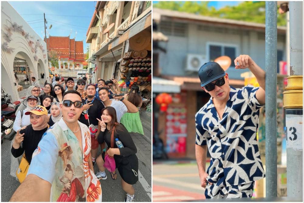 9 Potret Denny Sumargo Ajak Tim Liburan ke Thailand, Seru!