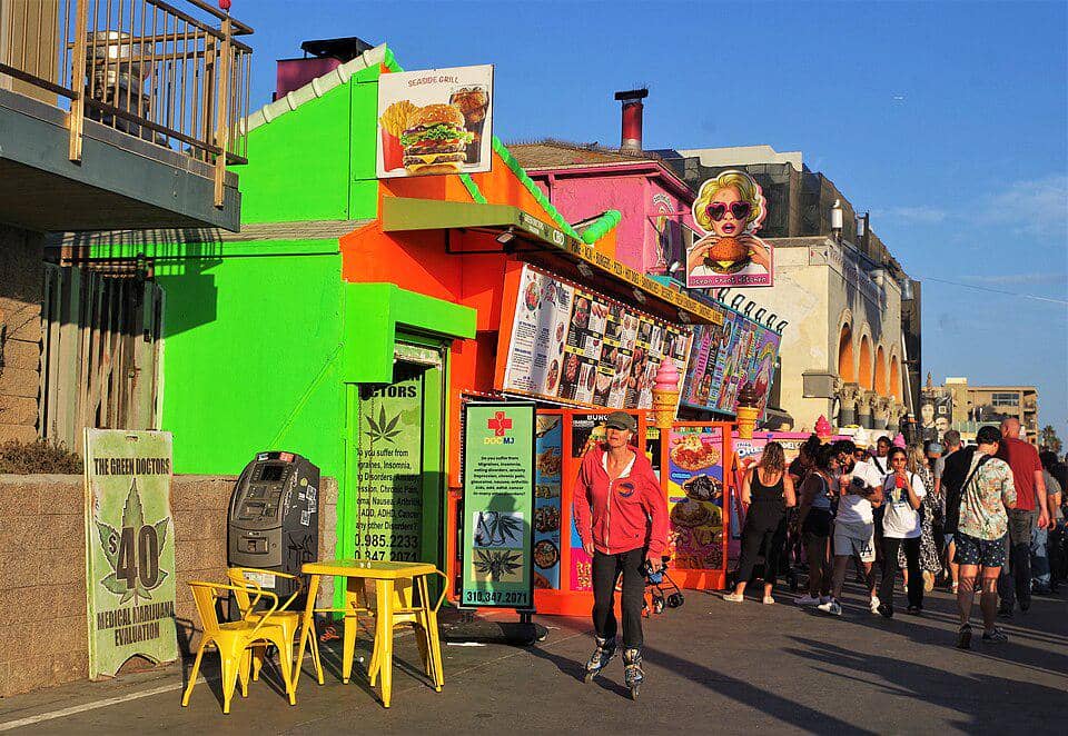 Venice Beach Promenade, Amerika Serikat