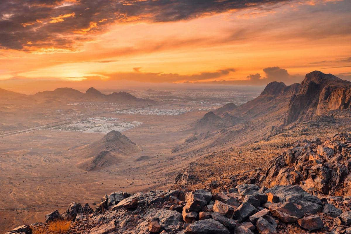 ilustrasi Jabal Uhud