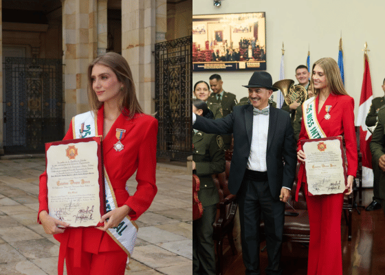 7 Potret Miss International 2025 Raih Penghargaan Pemerintah Kolombia