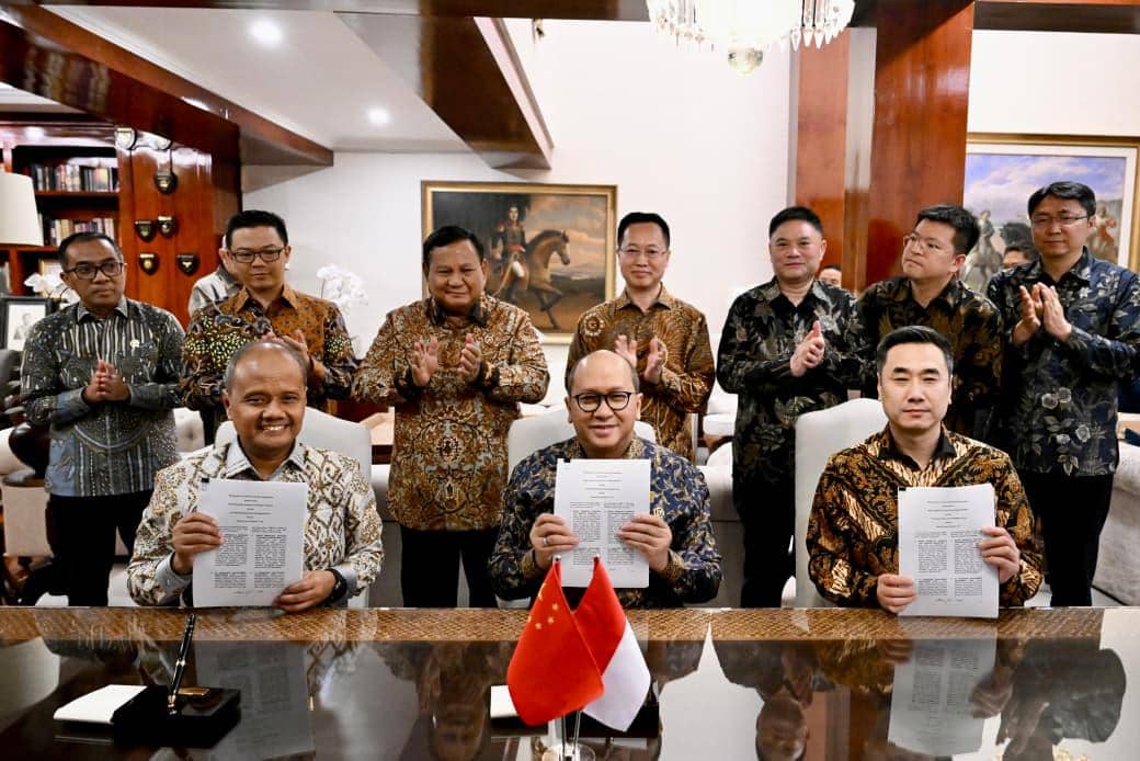 Prabowo Saksikan Penandatangan MoU Danantara-Hisense Bidang Teknologi