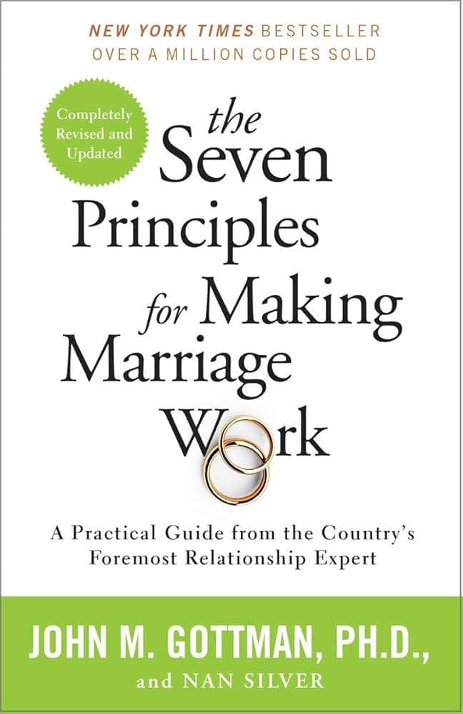 Cover buku “The Seven Principles for Making Marriage Work” (foto via Amazon)