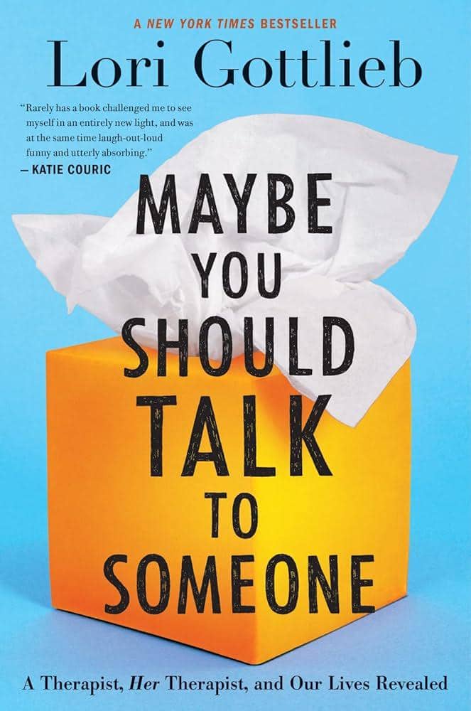 Cover buku “Maybe You Should Talk to Someone” (foto via Amazon)