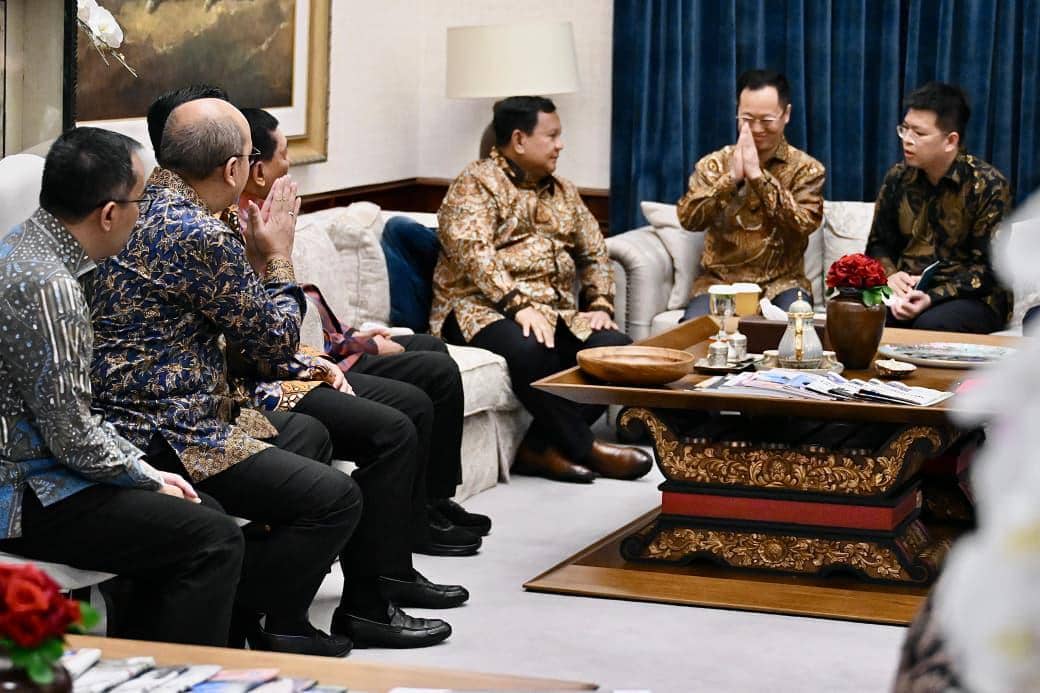Prabowo saksikan MoU Danantara-Hisense bidang teknologi. (Dok. Cahyo - Biro Pers, Media, dan Informasi Sekretariat Presiden)