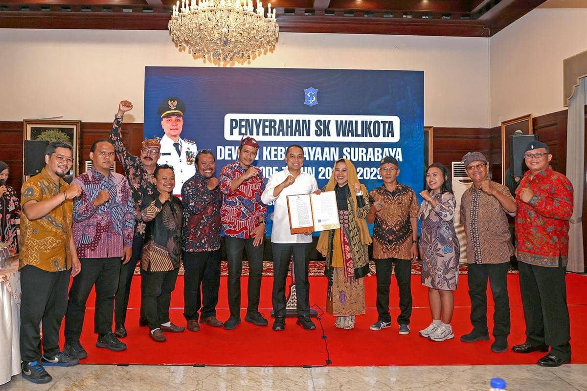 Diwarnai Polemik, Pengurus Dewan Kebudayaan Surabaya Akhirnya Dapat SK