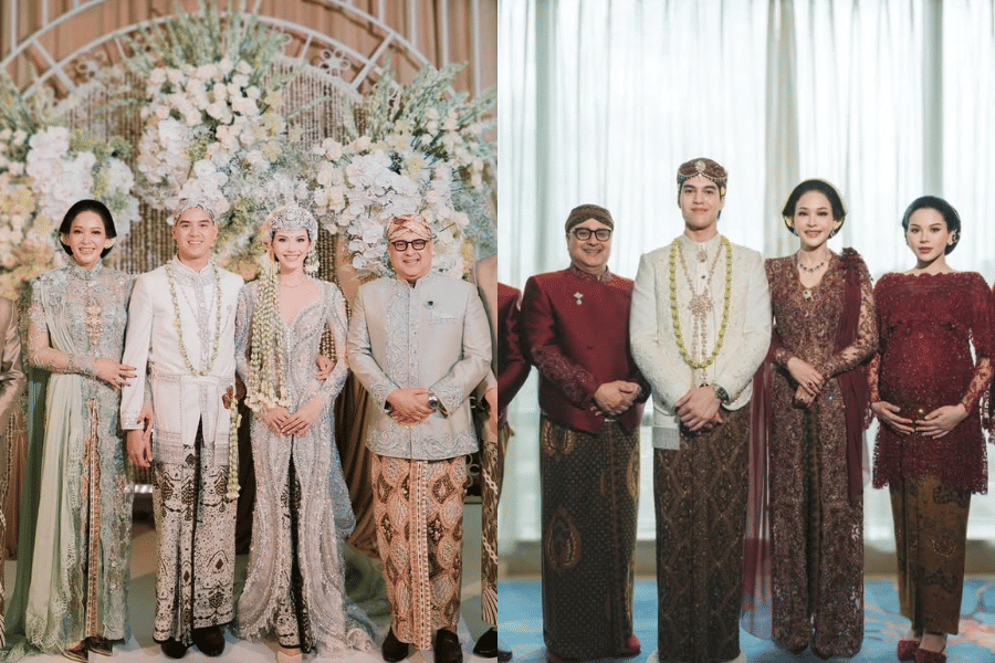 7 Ide Kebaya Seragam Keluarga ala Maia Estianty, Mewah ala Old Money