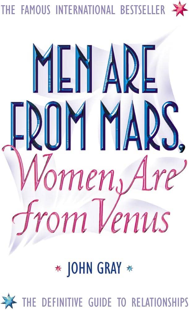 Cover buku “Men Are from Mars, Women Are from Venus” (foto via Amazon)