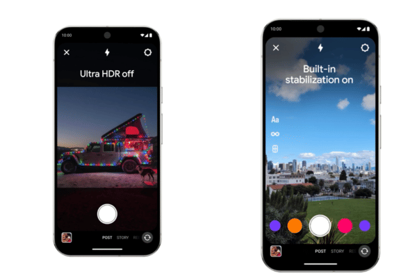 Android 17 membawa fitur Ultra HDR dan stabilisasi video