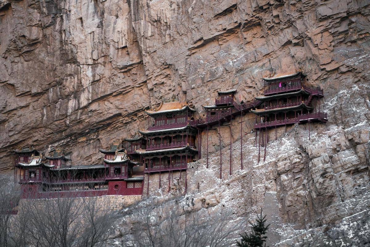 potret Hanging Temple