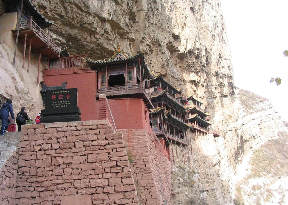 potret Hanging Temple