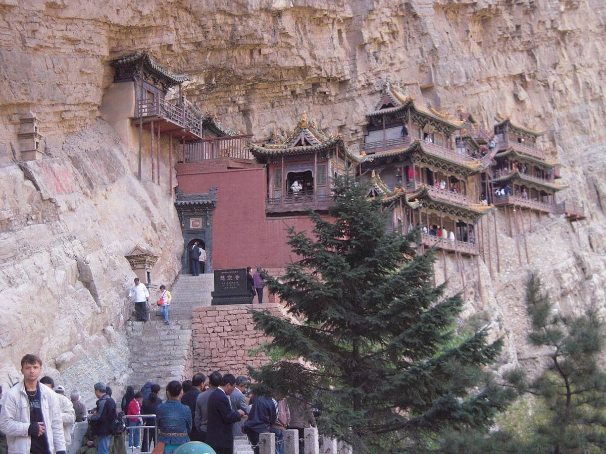 potret Hanging Temple