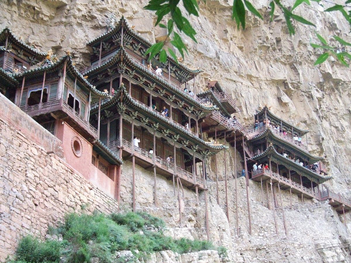 potret Hanging Temple