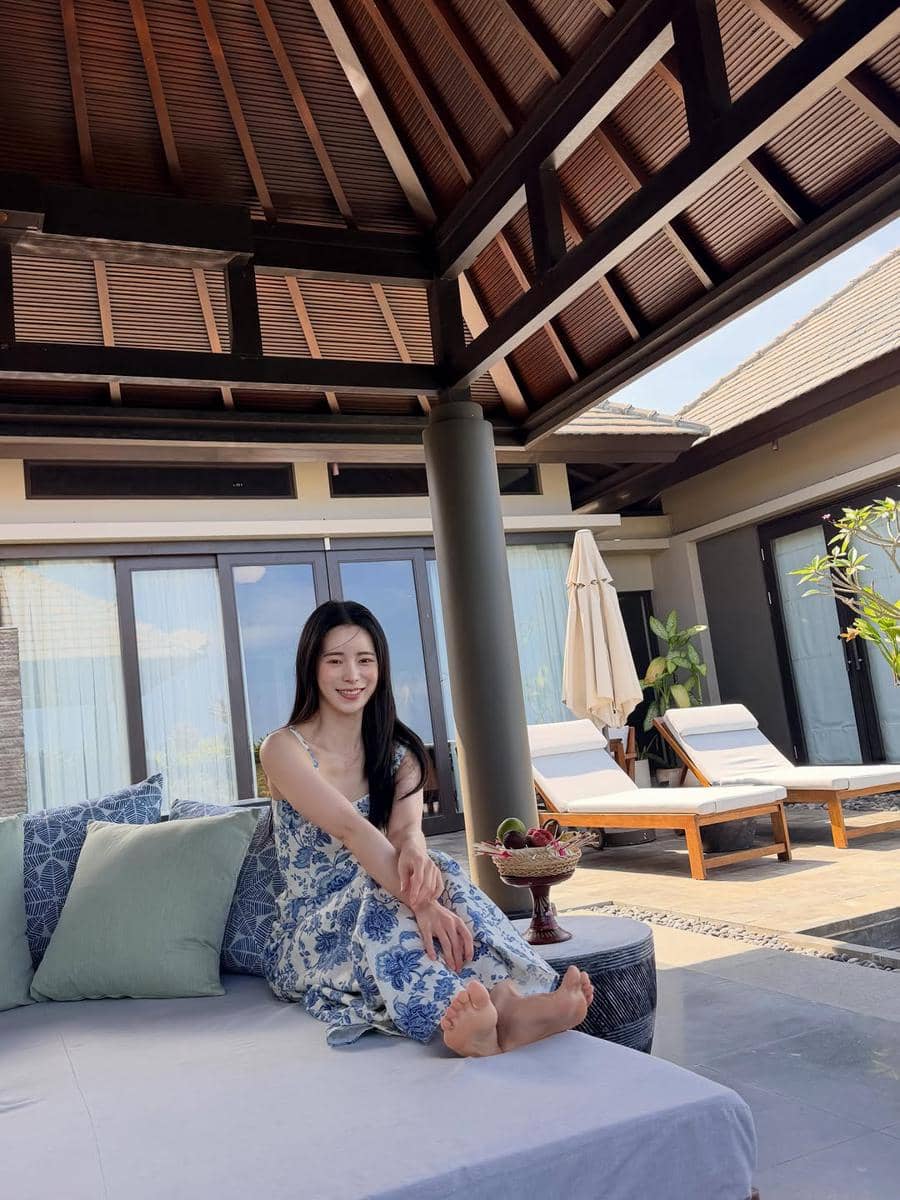 potret Lim Ji Yeon di Bali