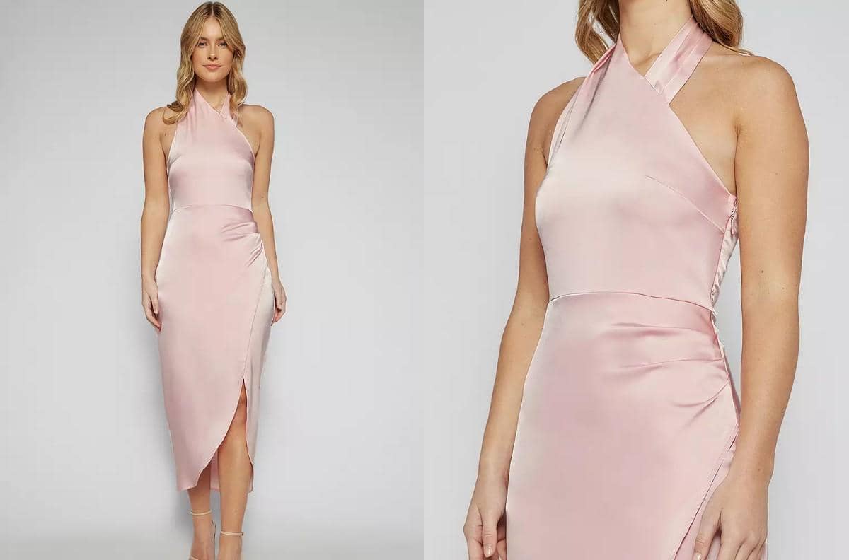 Style State - Satin Midi Dress