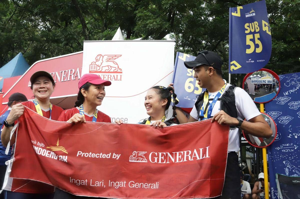 Lewat Bandoeng 10K, Generali Dorong Masyarakat Terapkan Hidup Sehat. Dok Istimewa