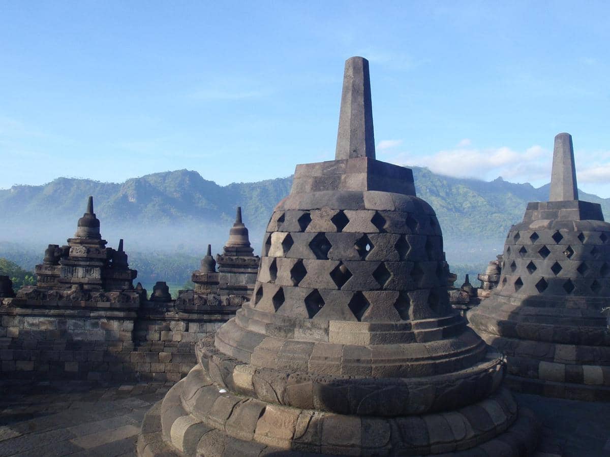 Potret Candi Borobudur, Magelang