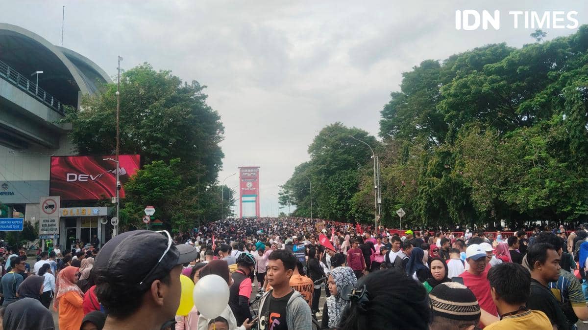 CFD Jembatan Ampera Palembang Jadi Ruang Publik Baru