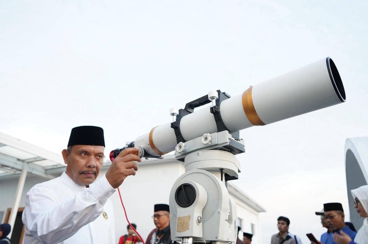 Tanggal 1 Zulhijjah 1447 H di Sumut Jatuh 18 Mei 2026, Hilal Sudah Terlihat