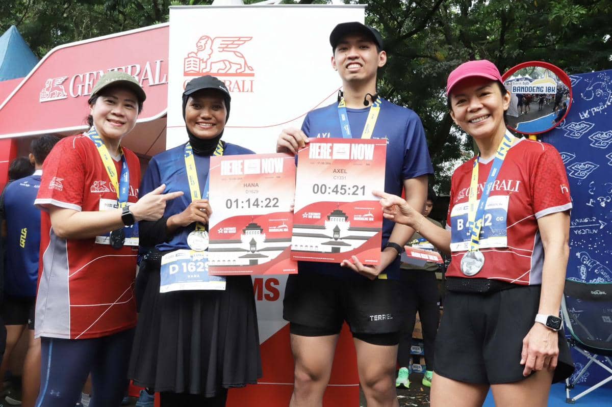 Lewat Bandoeng 10K, Generali Dorong Masyarakat Terapkan Hidup Sehat
