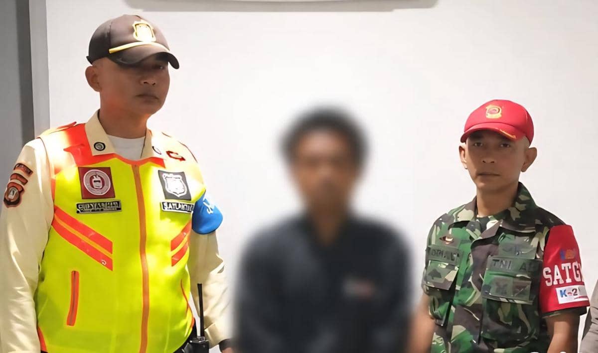 KCI Tangkap Pencuri Kabel Rel Kereta di Tanah Abang