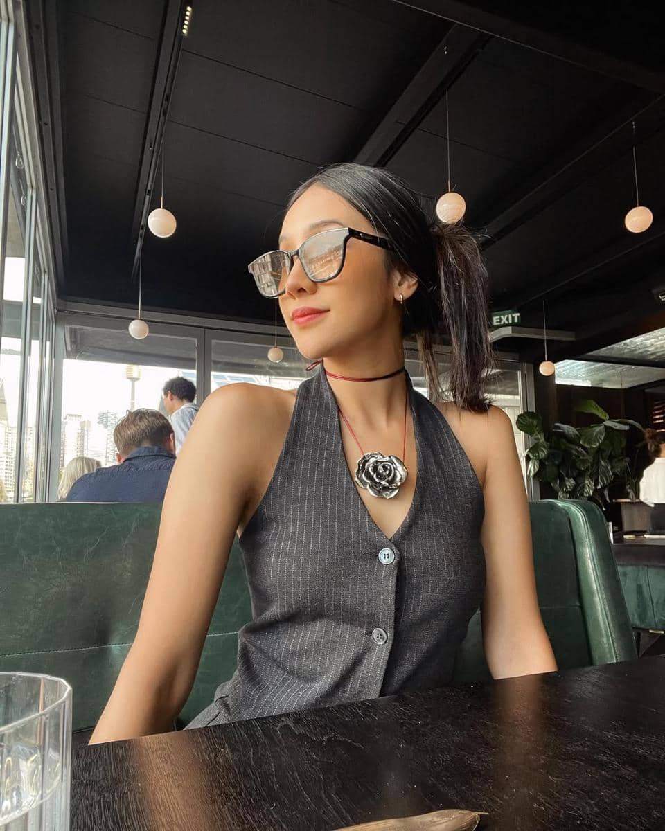 ide gaya rambut untuk hangout ala Anya Geraldine 