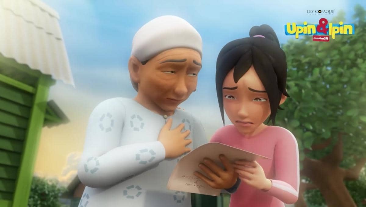 Cuplikan episode Sahabat Baik Abah di serial Upin & Ipin