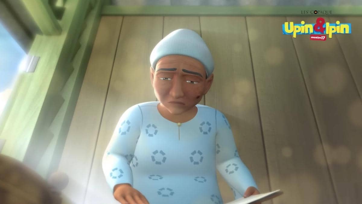 Cuplikan episode Secebis Kenangan Abah di serial Upin & Ipin