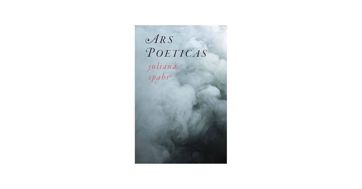 Ars Poeticas karya Juliana Spahr (amazon.com)