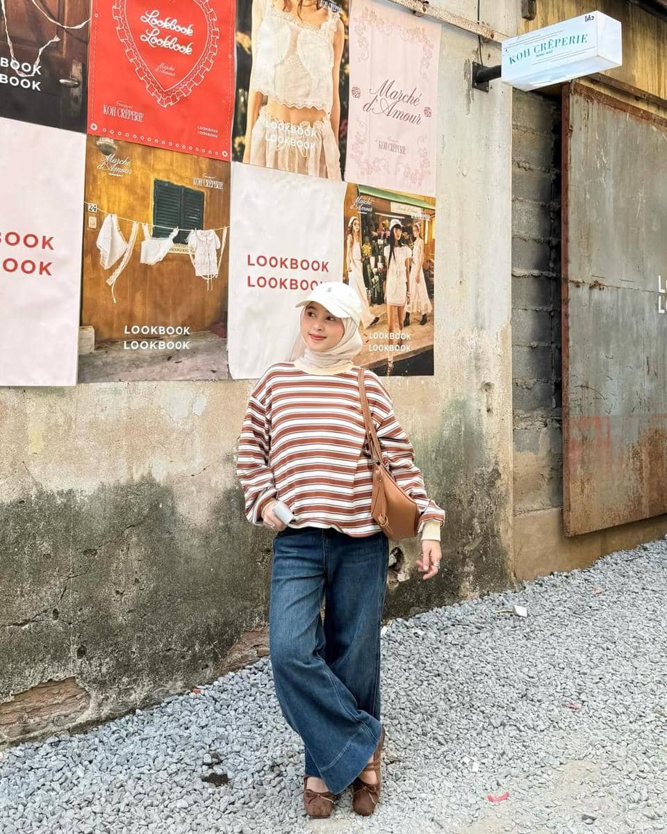 OOTD Pakai Topi ala Syindi Lucia