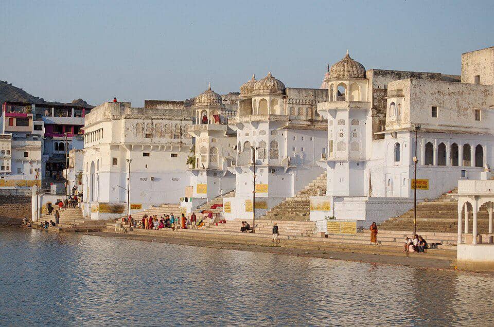 Kota Pushkar di India