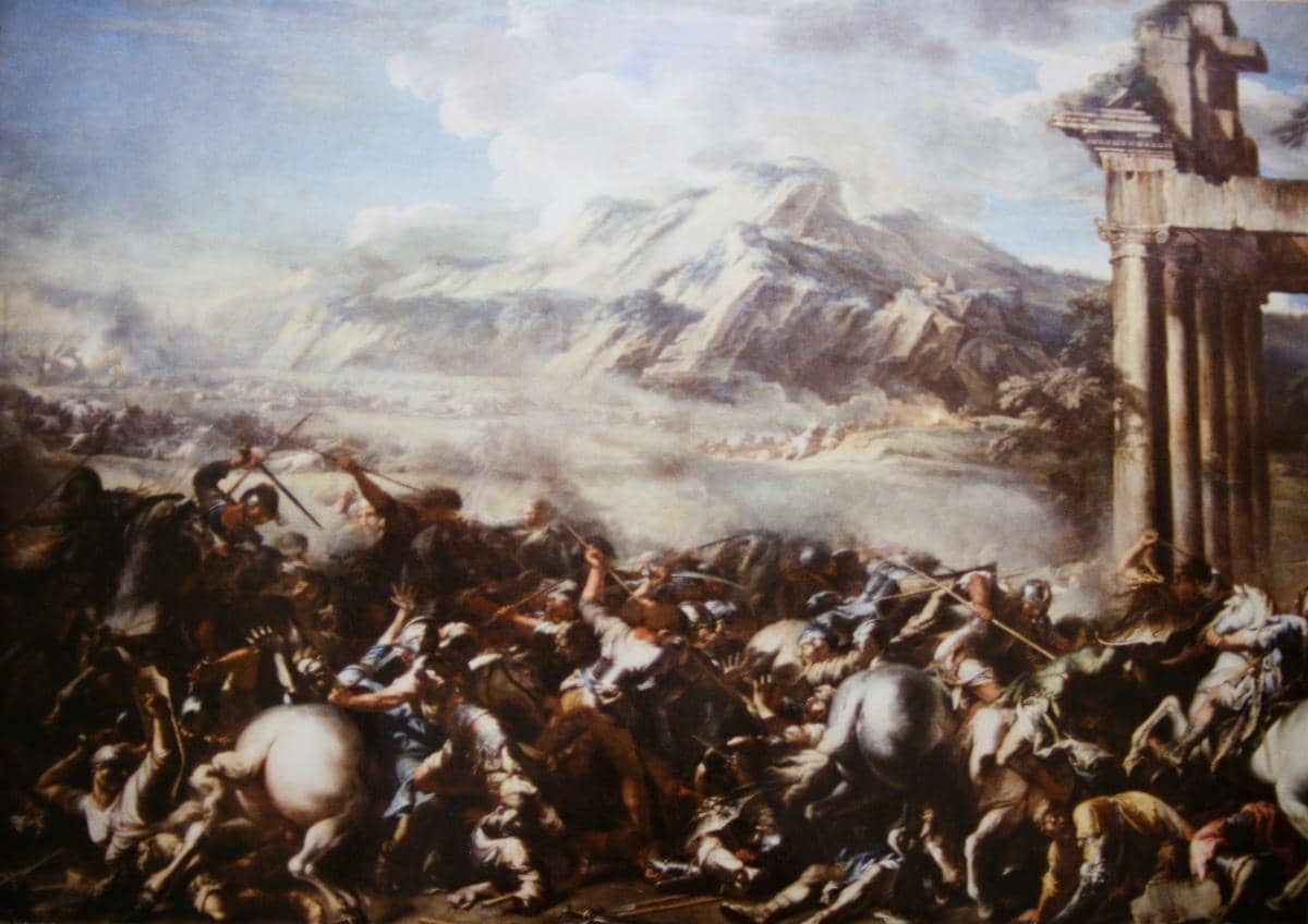 Ilustrasi Pertempuran Thermopylae