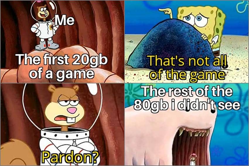 8 Meme Kartun tentang Mengunduh Sesuatu, Ukurannya Jumbo!