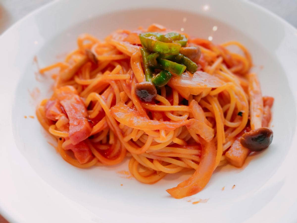 Ilustrasi Spaghetti Napolitan