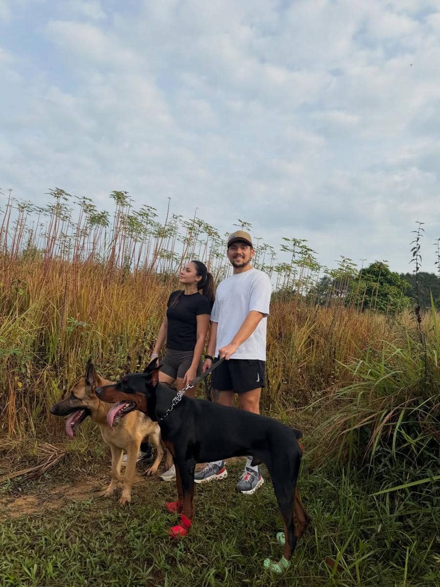 Valerie Thomas dan kekasih tracking di Sentul