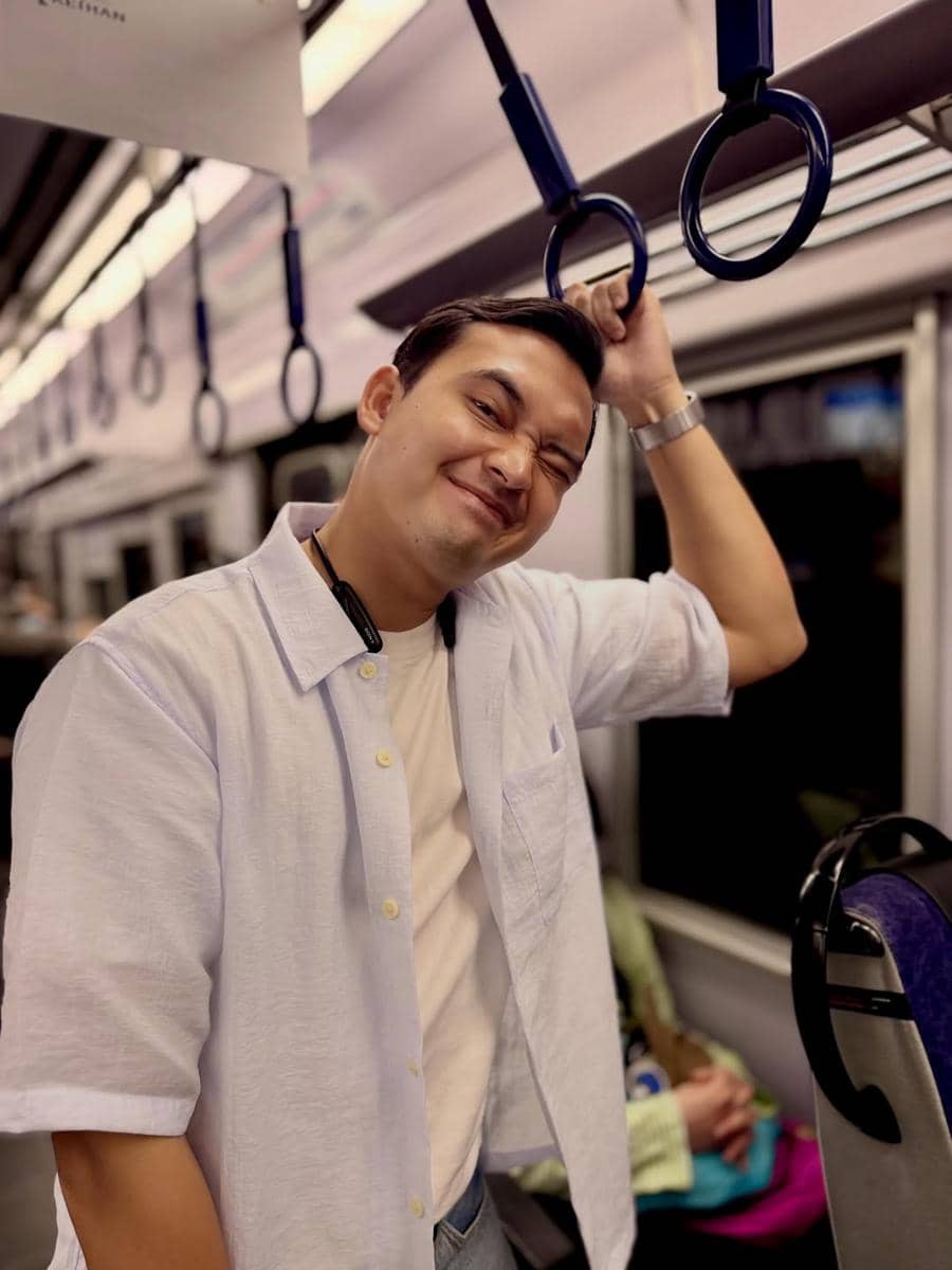 Ikbal Fauzi dan istri jalan-jalan di Kyoto