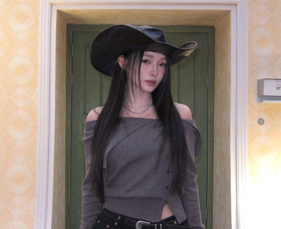 Potret Jisun eks fromis_9
