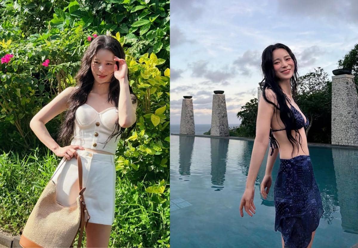 7 OOTD Liburan di Bali ala Lim Ji Yeon, Makin Menawan!