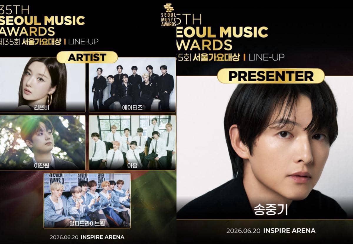 Presenter dan Penampil Seoul Music Awards 2026, Ada Song Joong Ki-ATEEZ