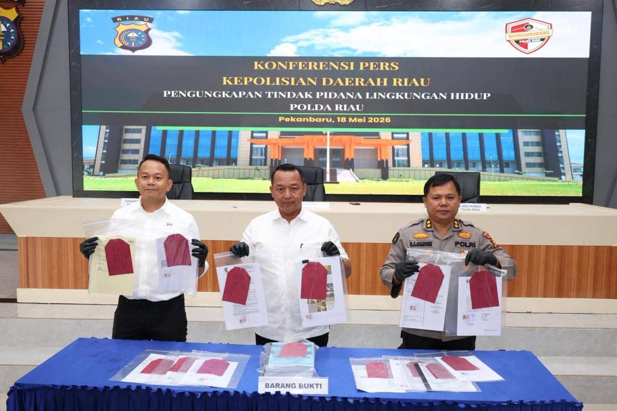 Polda Riau Tetapkan PT Musim Mas Tersangka Perusakan Lingkungan