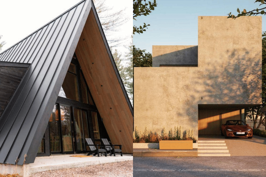 Desain Unik Fasad Rumah Modern, Inspirasi Hunian yang Gak Monoton