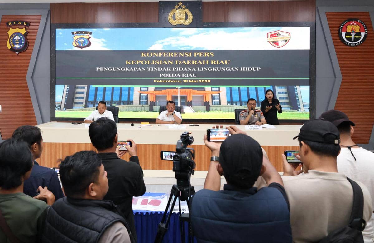 PT Musim Mas Riau Tersangka Perusak Lingkungan, Kerugian Rp187 Miliar