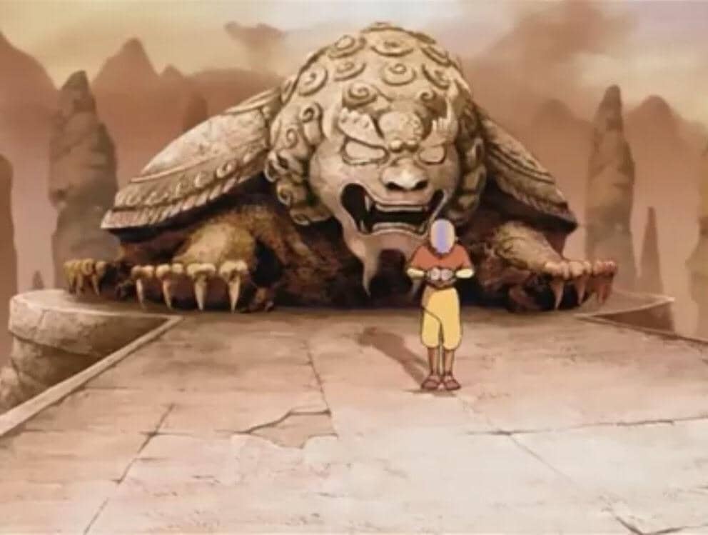 Patung Lion Turtle di Avatar.jpg