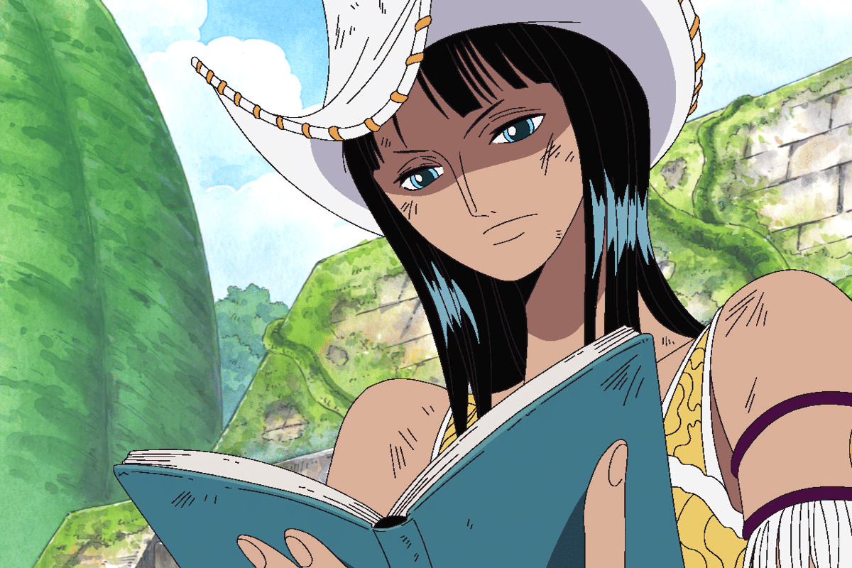 Tranformasi Gaya Rambut Nico Robin