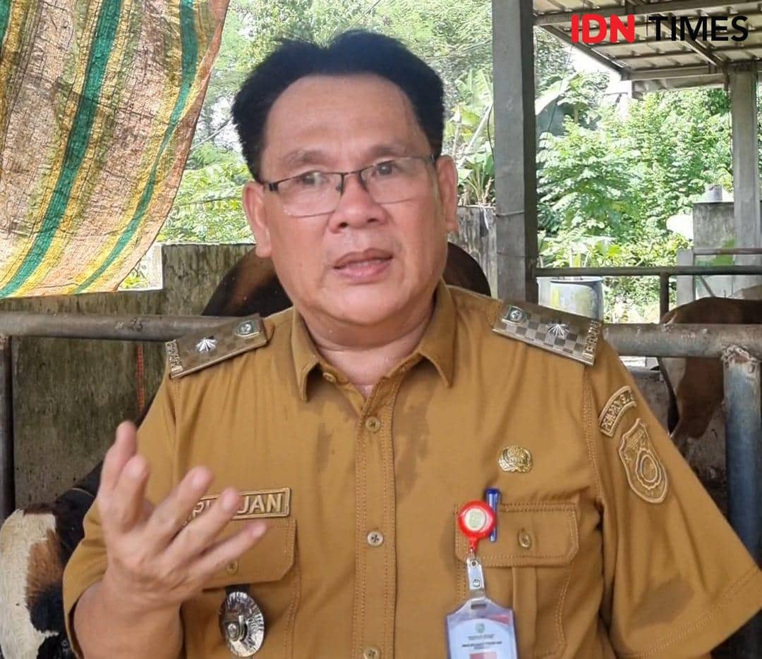 Kadis Ketahanan Pangan dan Peternakan Sumsel, Ruzuan Efendi