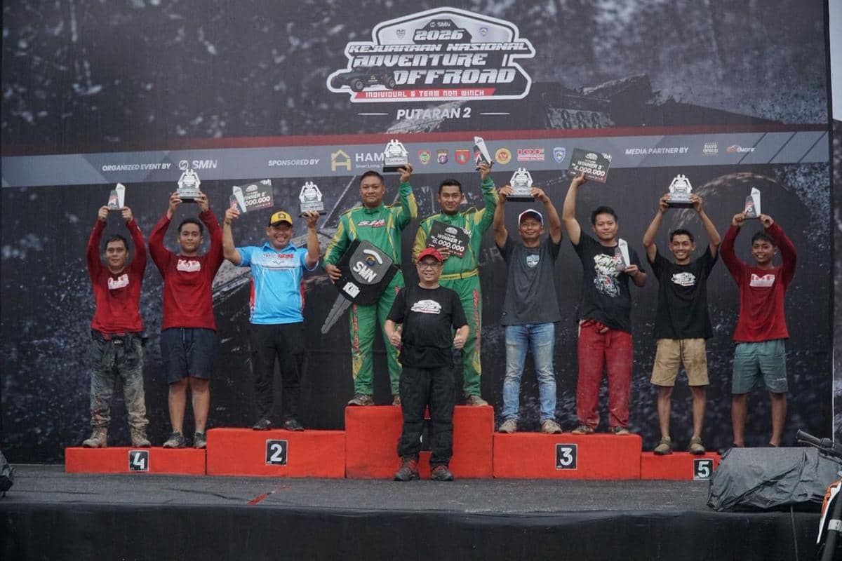 Tim Halo Dayak Kalteng Tampil Apik di Kejurnas Adventure Offroad
