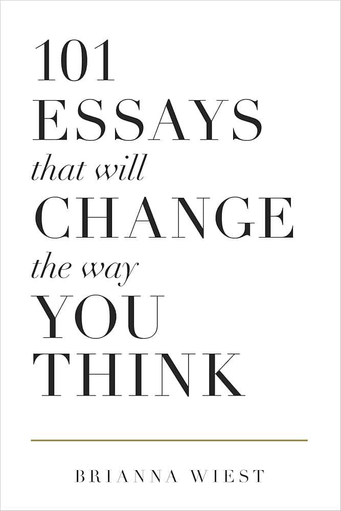 Cover buku “101 Essays That Will Change The Way You Think” (foto via Amazon)