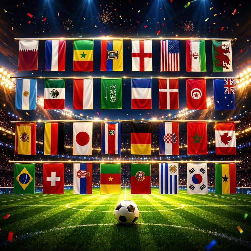 dekorasi untuk nobar Piala Dunia 2026