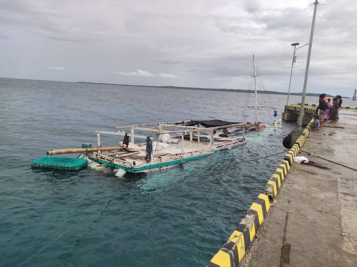 Puluhan ekor sapi tenggelam di pelabuhan Selayar, Sulawesi Selatan, Senin (18/5/2026). Dok. Humas Polres Selayar