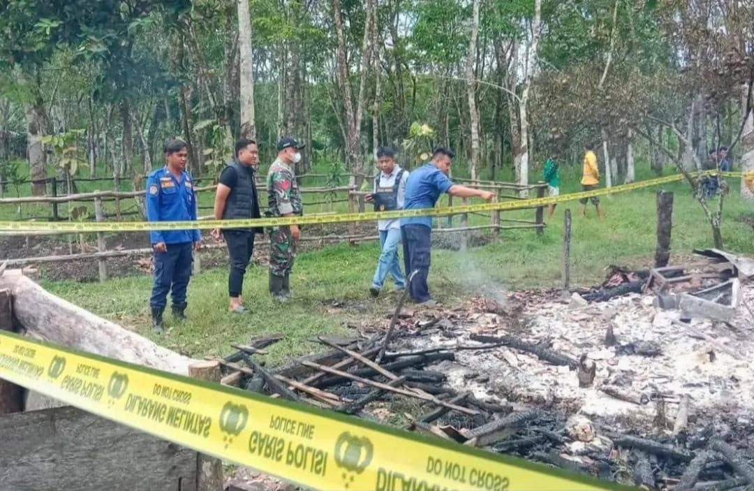Kebakaran Rumah di Muba, Ayah dan Anak Tewas Terjebak Kobaran Api